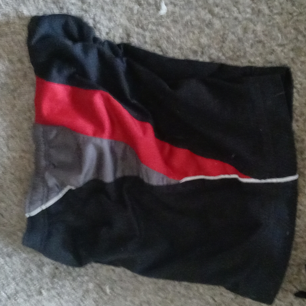 Nike boys shorts the all black is dri fit the Grey